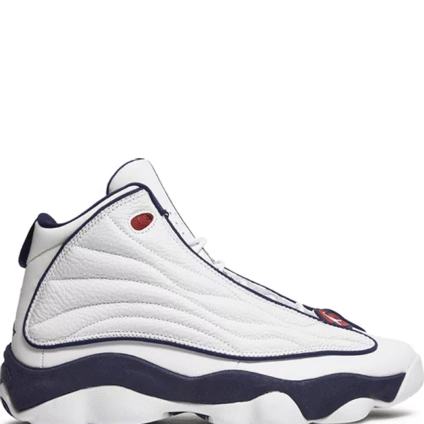 AIR JORDAN PRO STRONG WHITE BLUE TINT