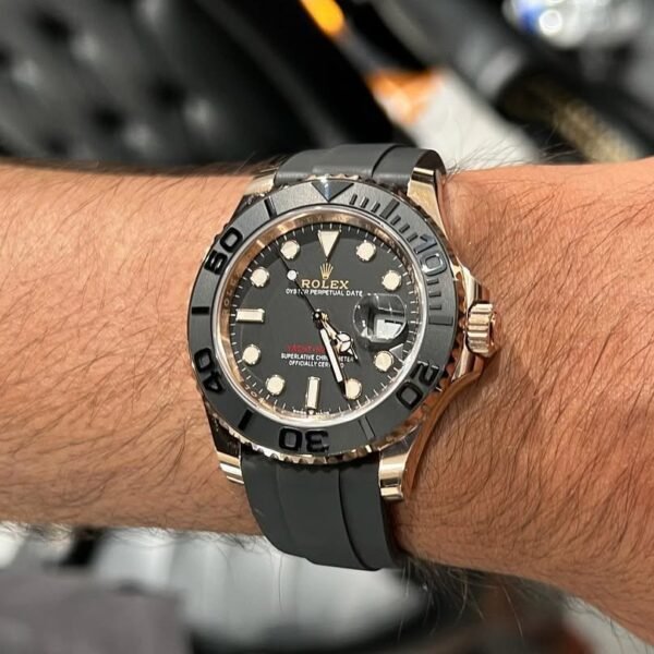 ROLEX YACH MASTER ROSE GOLD