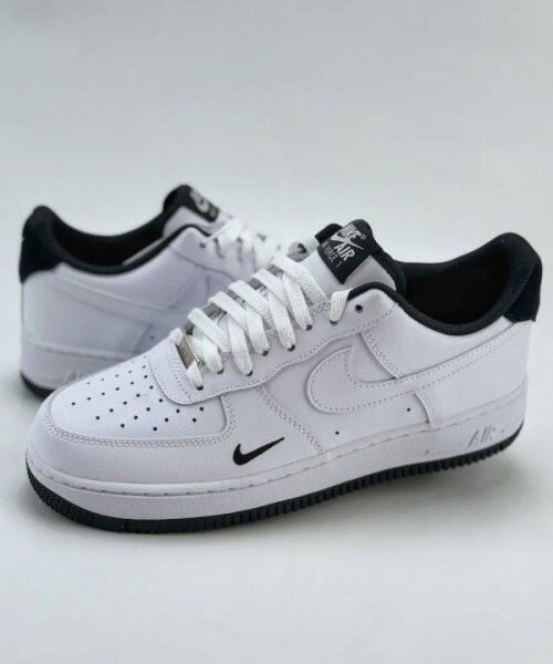 Nike Airforce 1 low Mini swoosh Pack Black White