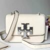 Tory Burch Eleanor Shoulder Bag With Box & Dust Bag & Sling Belt