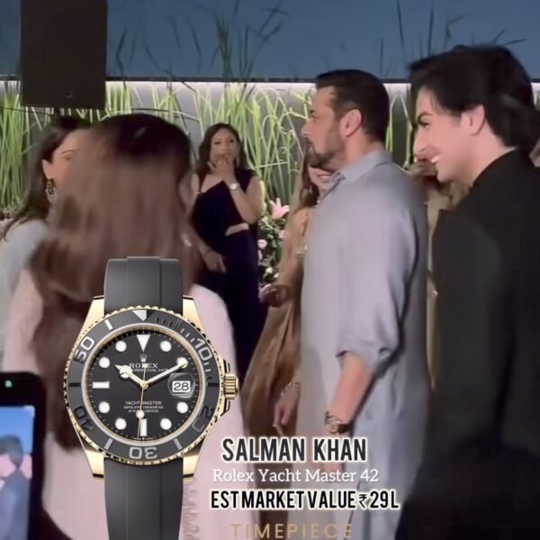 ROLEX YACHMASTER GOLD SALMAN KHAN EDITION