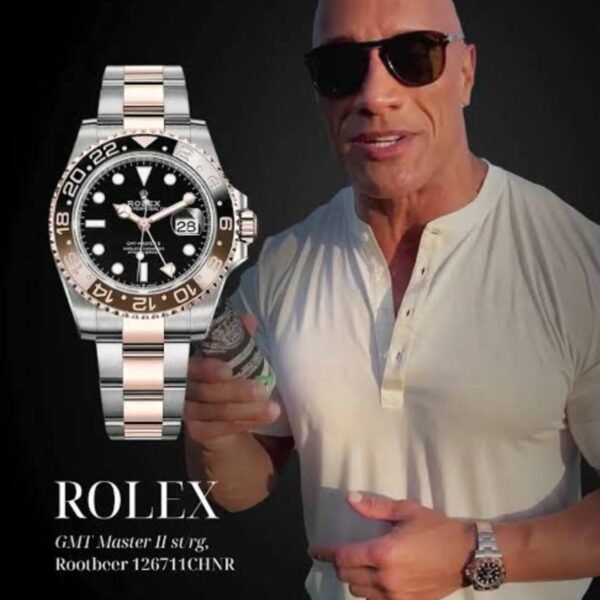 ROLEX GMT MASTER OYSTER 2 TON ROSE GOLD
