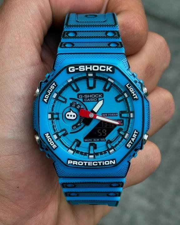 CASIO G SHOCK GM2100 MANGA EDITION BLUE