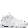 Nike Air more uptempo white on white
