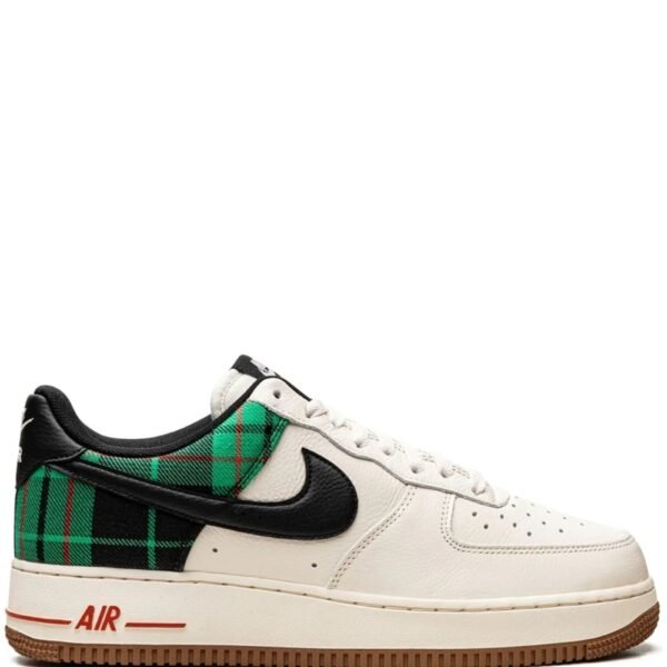 NIKE AIR FORCE 1 07 PLAID STADIUM GREEN