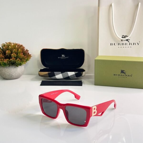 Burberry Red Black