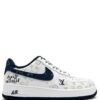 Nike AirForce 1 X Louis Vuitton Denim Blue