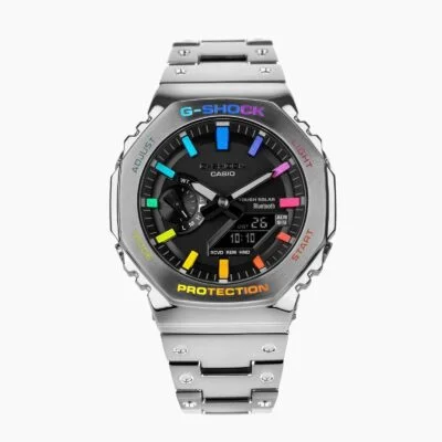 G SHOCK GMB2100 RAINBOW EDITION WORLD TIME