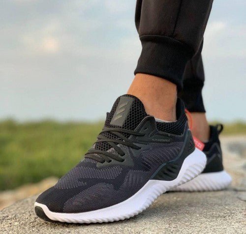 Branded Alpha Bounce Black white