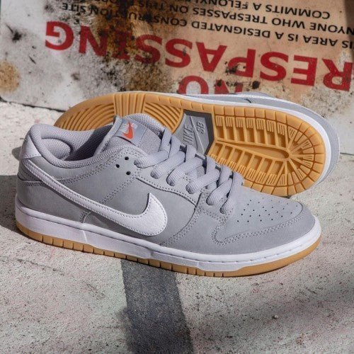 Branded SB Dunk Low Orange Label Grey Gum