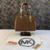 Michael-Kors-Jet Set monogram-print shoulder bag
