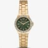 Michael Kors Gold Green