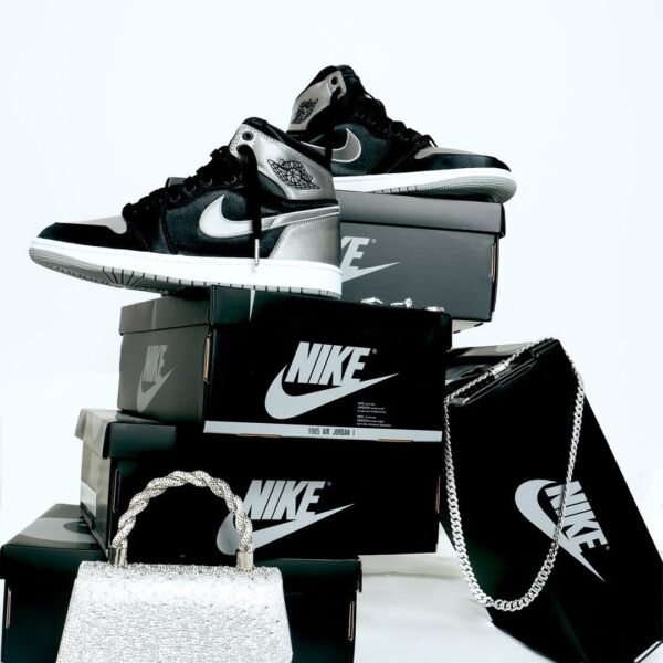 *Nike Air Jordan Retro 1 "Satin Shadow" (With OG Box Packing