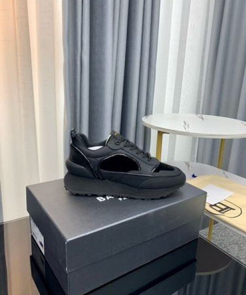 BALMAINN RACER LOW TOP BLACK SNEAKER PREMIUM