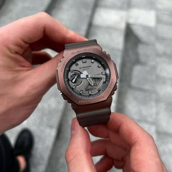 G SHOCK GM2100 ROSE GOLD BLACK