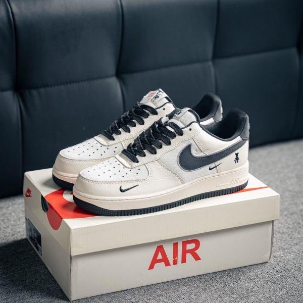 Nike Air Force 1 07 Violent Bear Joint Linen Being Black