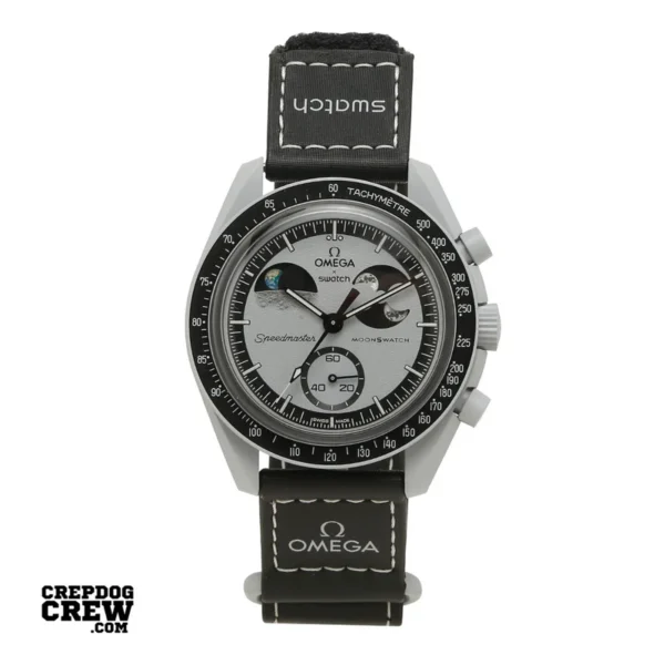 Swatch x Omega Bioceramic Moonswatch Mission to the Super Black Moonphase