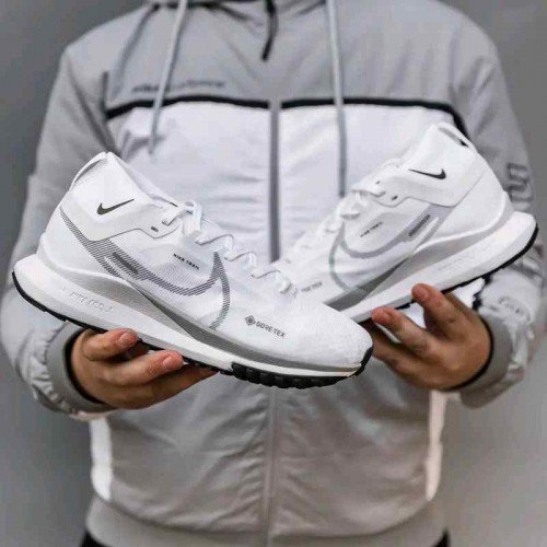 Nikee React Pegasus Trail 4 GTX White 302