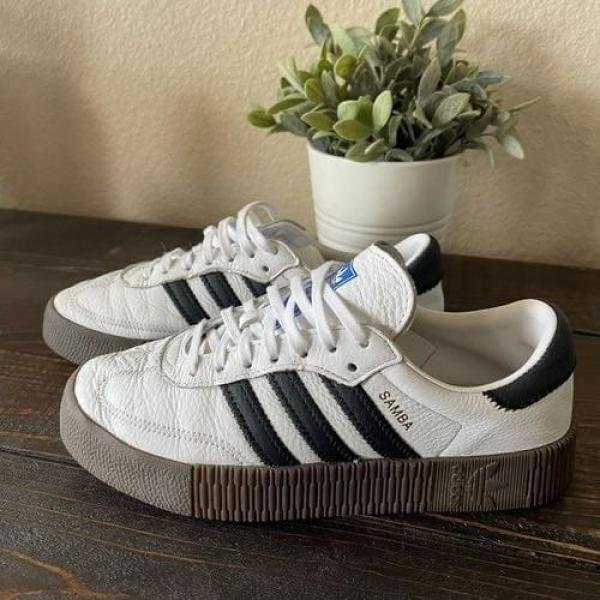 Adidas Samba Platform White