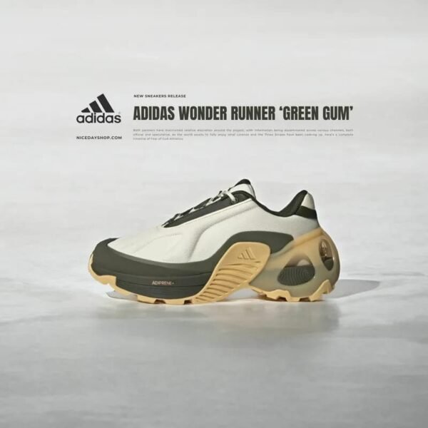 *Adidas Wonder Runner "White Yellow Green" (1st Time In India & With OG Box Packing