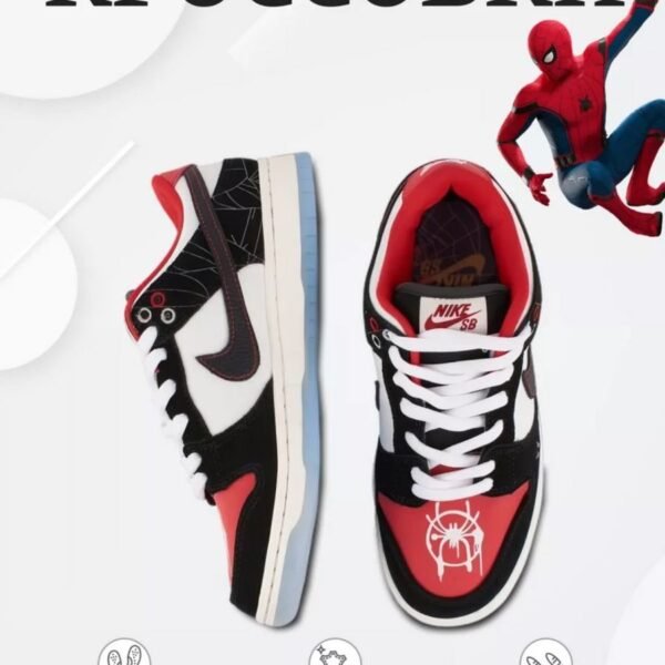 *Nike SB Dunk Low "Spiderman Miles Morales"(1st Time In India & With OG Box)